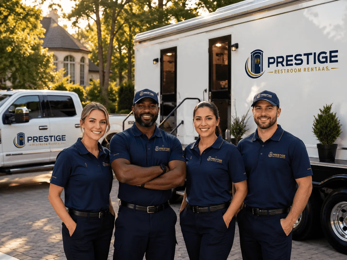 Trusted Luxury Portable Restrooms company in Randall, MN
